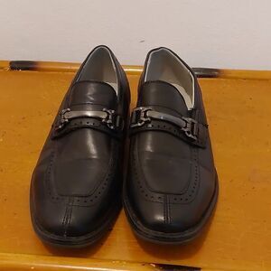 Boys Black Dress Shoes